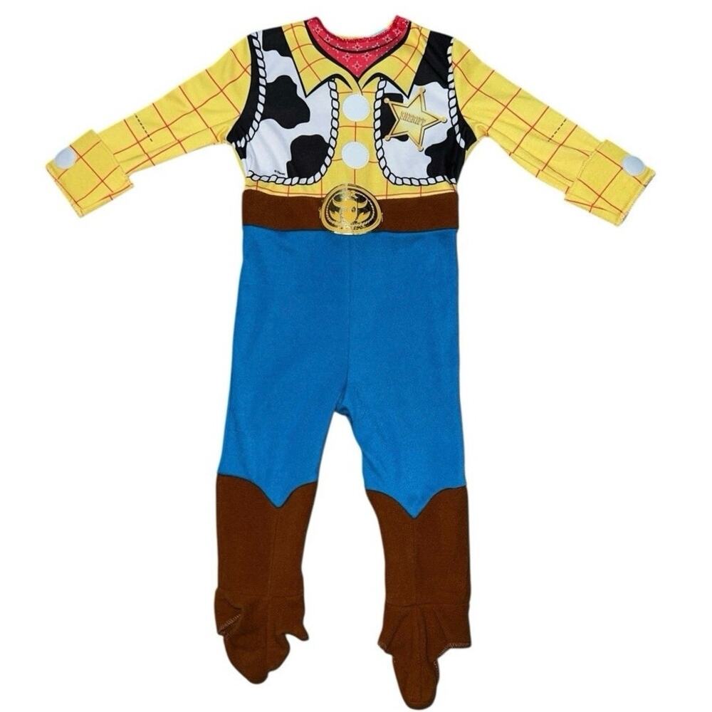 Disney Baby Woody Toy Story One Piece Halloween Costume Easy Open Boys 12-18M